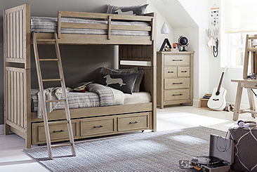 Havertys loft deals bed